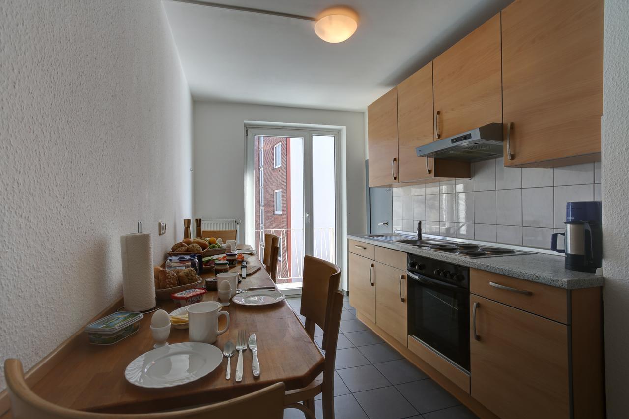 Boardinghouse Mundsburg Aparthotel Hamburg-Harburg Buitenkant foto